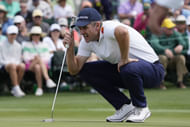 Justin Rose is leading the 2025 Masters Tournament after the Second Round - Source: Imagn